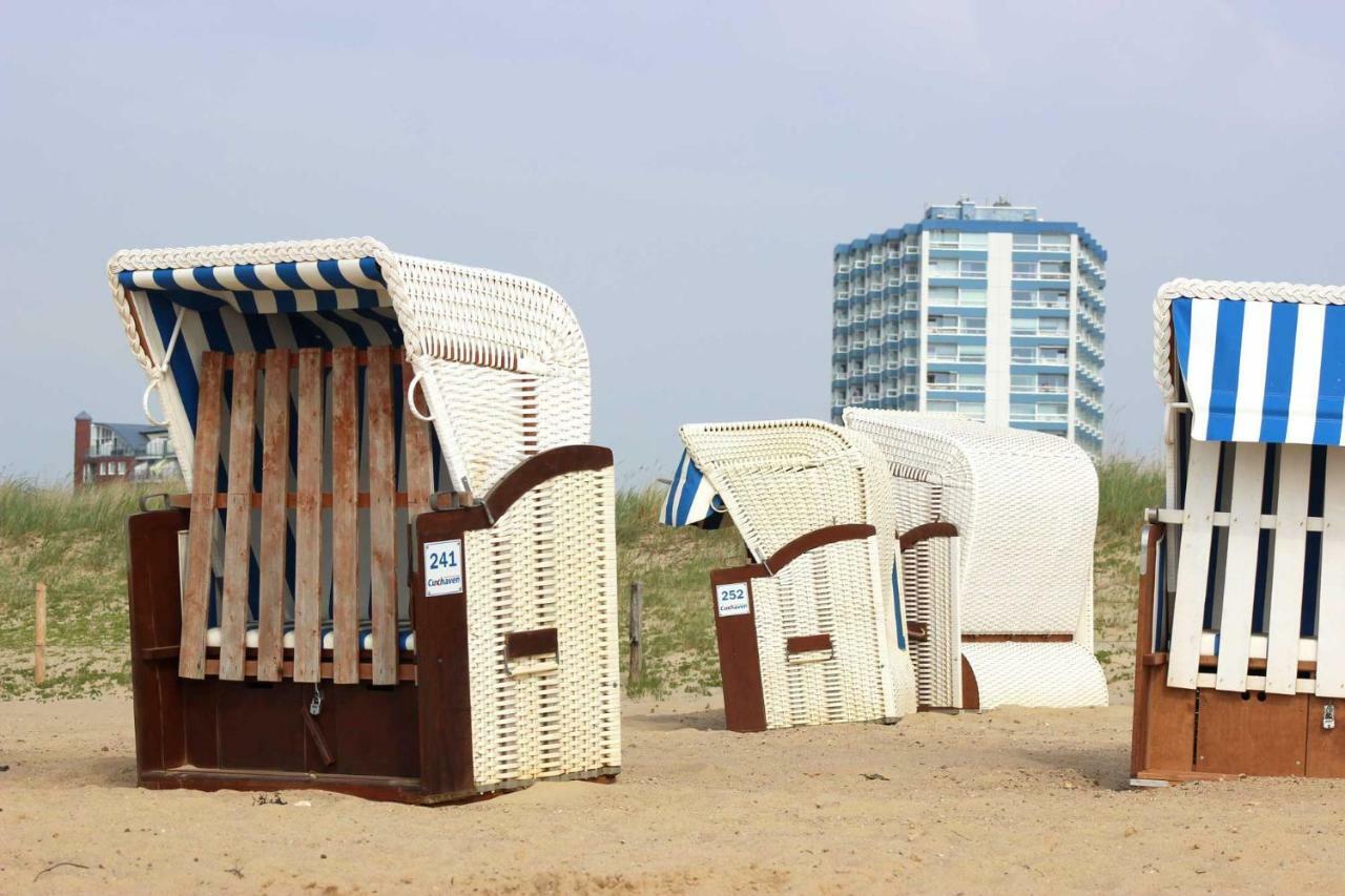 Schicke Fewo 150M Vom Strand Kostenlos Wlan Grosses Schwimmbad Sauna クックスハーフェン エクステリア 写真